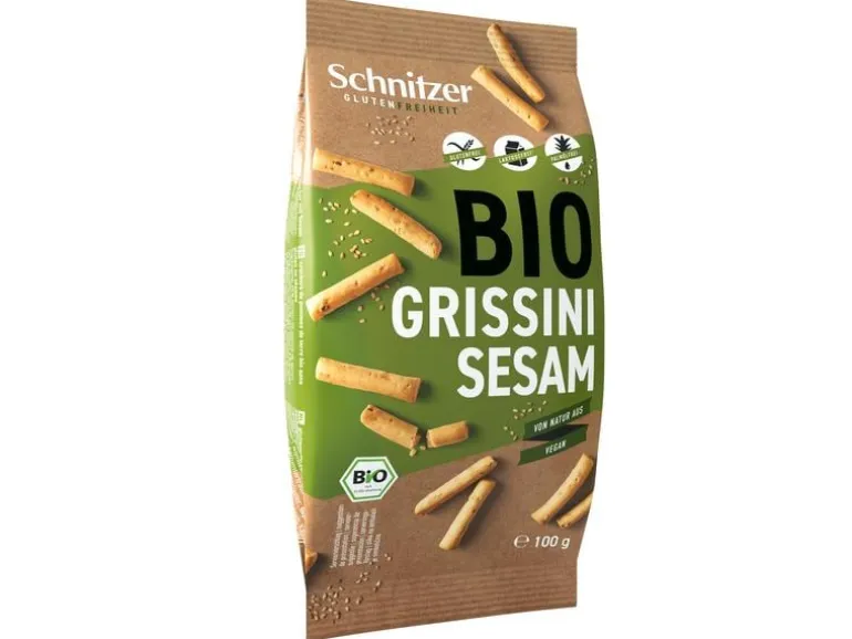 Schnitzer Apéro Bio Sesam Grissini 100 g