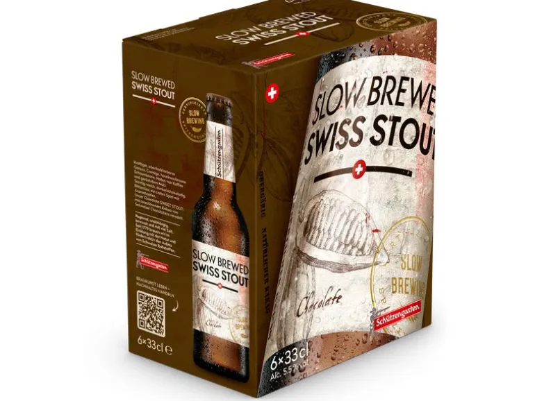 Schützengarten Bier Swiss Chocolate Stout 6 x 0.33 l
