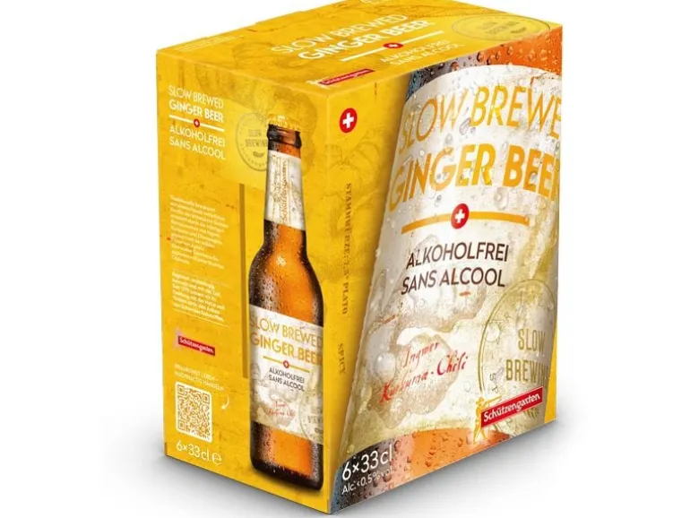 Schützengarten Ginger Beer alkoholfrei 6 x 0.33 l