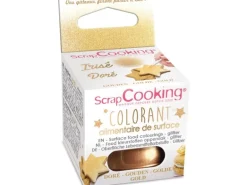 ScrapCooking Lebensmittelpuder Glitzer Gold 5 g
