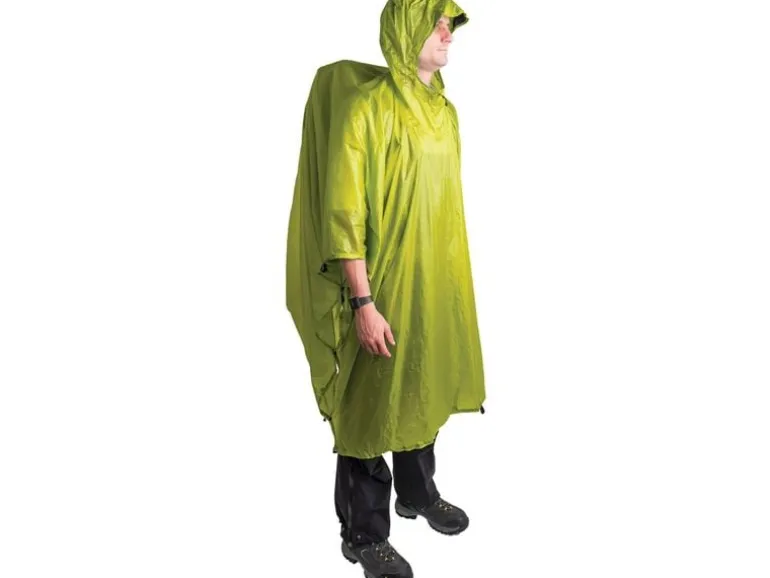 SEA TO SUMMIT Ultra-Sil Nano Poncho und Tarp Limettengrün