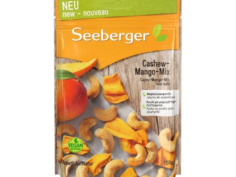 Seeberger Cashew-Mango-Mix 150 g