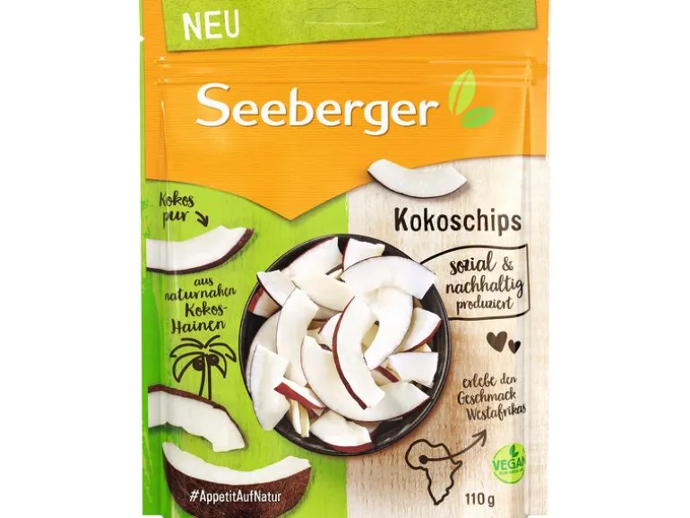 Seeberger Kokoschips 110 g