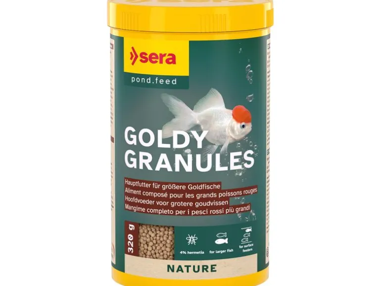 sera Basisfutter Goldy Gran Nature, 1000 ml, 320 g