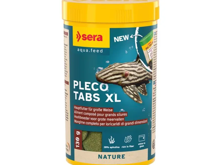sera Pleco Tabs XL 250 ml, 130 g