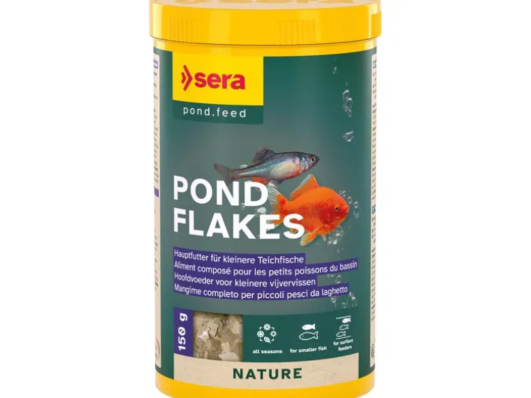 sera Teichfutter Pond Flakes Nature, 1000 ml, 150 g
