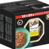 Sheba Nassfutter Selection in Sauce, Geflügel Variation, 32 x 85 g