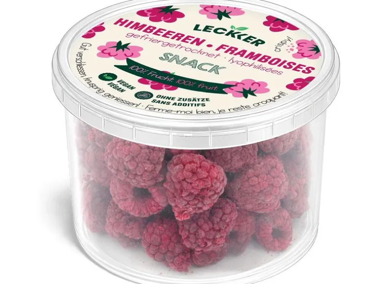 SicherSatt Himbeeren Snack gefriergetrocknet 25 g