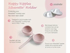 Silverette Aufbewahrungsbox Silikon Weiss Onesize