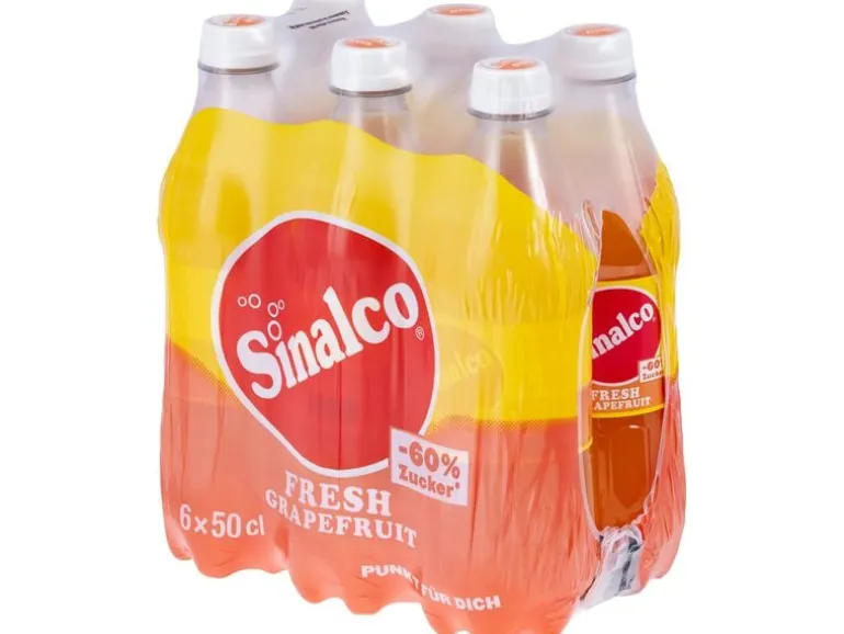 Sinalco Soft-Drinks Fresh Grapefruit 6 x 0.5 l