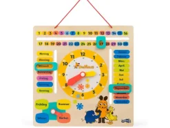 small foot Die Maus Lernuhr mit Kalender