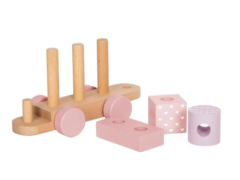 small foot Holzzug rosa Rosa