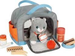 small foot Katze mit Tasche und Pflege-Set