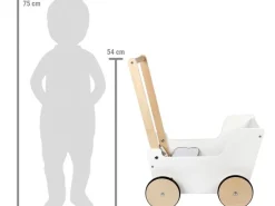small foot Schiebe- und Puppenwagen Little Button