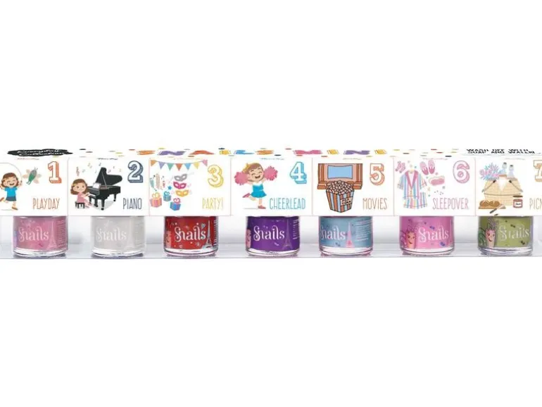 Snails Geschenkset Nagellack Mini 7 x 7 ml