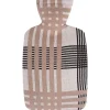 Sänger Bettflasche Strickbezug Bio Karo Beige