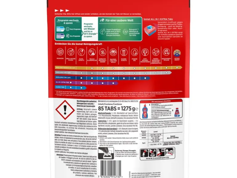 Somat Tabs all-in-1 Extra 85 Stück
