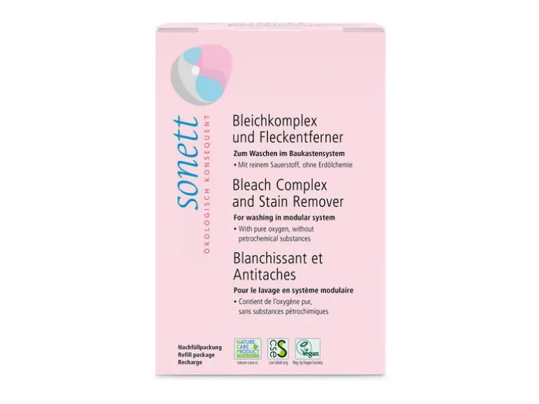 Sonett Pulverwaschmittel Bleichkomplex und Fleckentferner 900 g