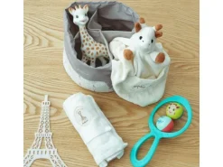 Sophie la girafe Geschenkset Geburtskorb