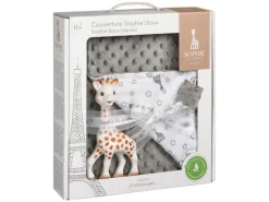 Sophie la girafe Geschenkset Kuscheldecke 2-teilig