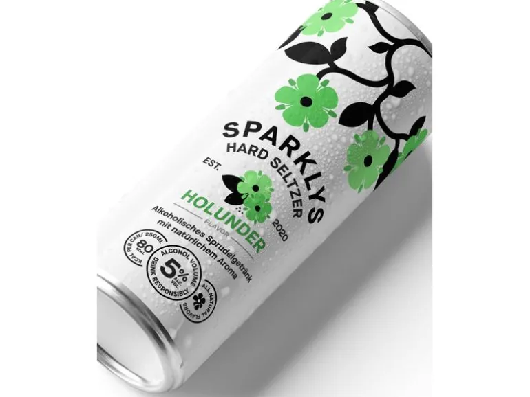 Sparklys Hard Seltzer Holunderblüte 6 x 0.25 l