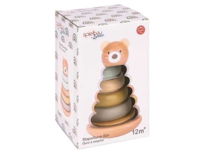 Spielba Holzspielwaren Steck-Bär