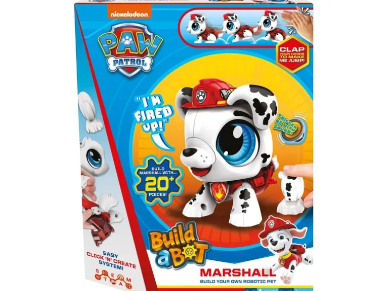 Spinmaster Build a Bot Paw Patrol Marshall