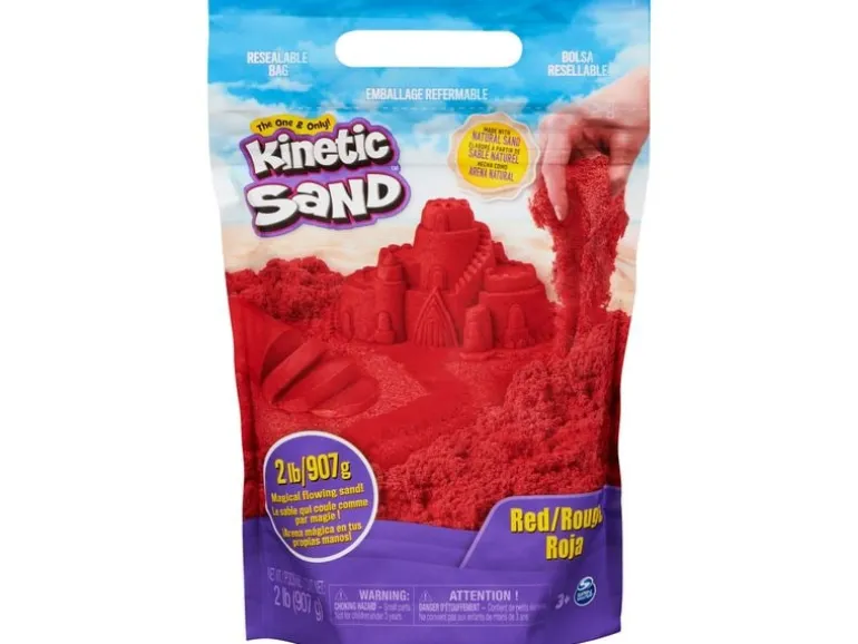 Spinmaster Kinetic Sand Color Bag rot, 907 g