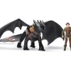 Spinmaster Spielzeugfigur Dragons Movie Ohnezahn und Hicks