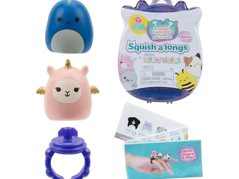 Squishmallows Squish-a-longs Ringe 2.5 cm assortiert