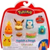 Squishmallows Squishalongs Pokémon 4 Pack Assortiert