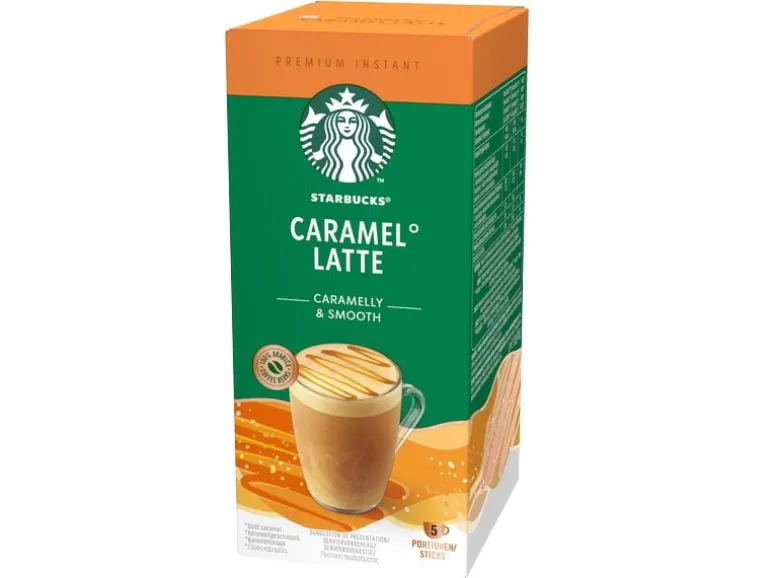 Starbucks Instant Kaffee Caramel Latte 5 Stück