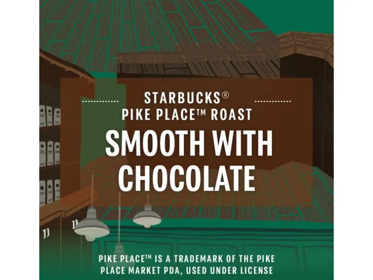 Starbucks Kaffeekapseln Pike Place Roast 10 Stück