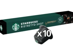 Starbucks Kaffeekapseln Ristretto Shot Nespresso Dark Roast 10 Stück