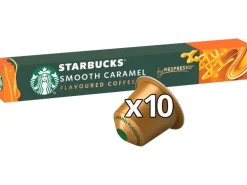 Starbucks Kaffeekapseln Smooth Caramel by Nespresso Flavoured 10 Stück