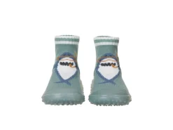 Sterntaler Antirutsch-Socken Adventure Hai Dunkelgrün Gr. 21/22