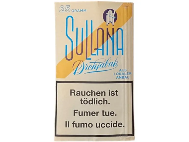 Sullana Drehtabak Mild, 25 g Beutel