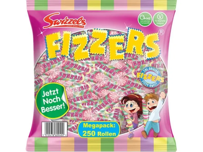 Swizzels Bonbons Swizzels Fizzers 740 g