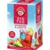 Teekanne Teebeutel Eistee Erdbeer-Limette, 18 Stück
