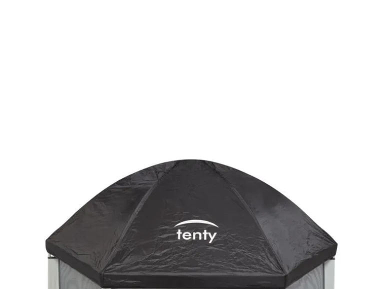 tenty Laufgitter Set Schwarz/Rosa