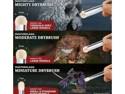 The Army Painter Pinsel Masterclass Drybrush Set