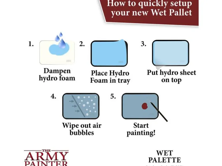 The Army Painter Zubehör Wet Palette