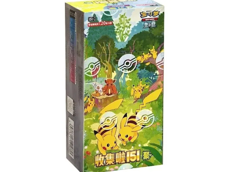 The Pokémon Company Pokémon Collect 151 Gathering Jumbo Booster Box -CN-