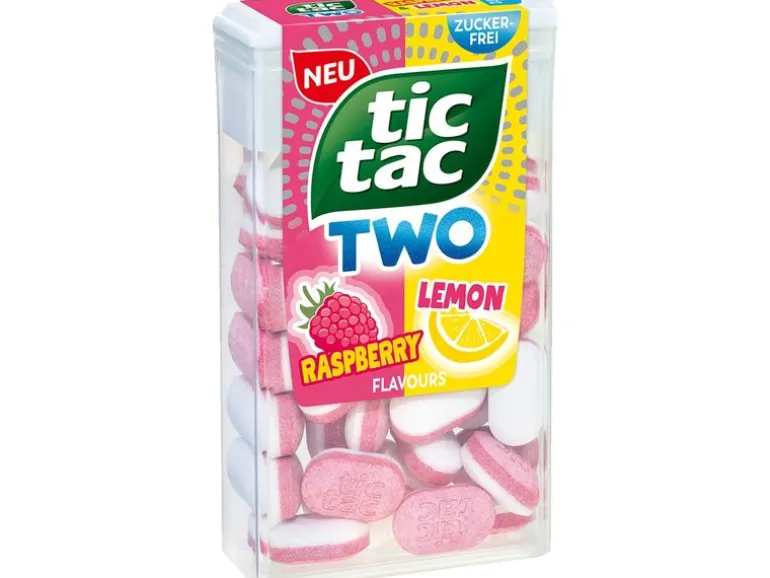 Tic Tac Bonbons Two Raspberry Lemon 38.5 g