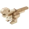 Timblo Holz Klemmbausteine Dinosaurier