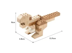 Timblo Holz Klemmbausteine Dinosaurier