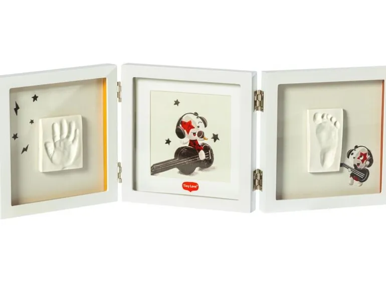Tiny Love 3D-Abdruckset Bilderrahmen Weiss, 3er