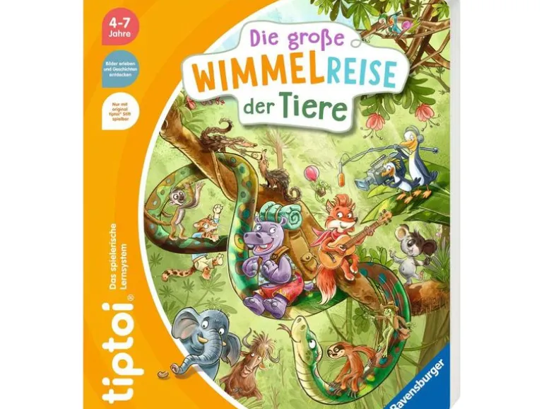 tiptoi Die grosse Wimmelreise der Tiere