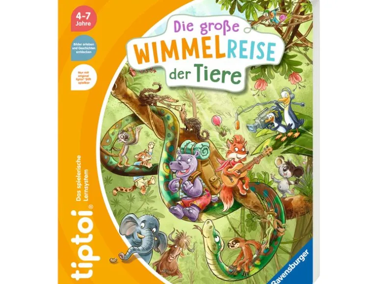 tiptoi Die grosse Wimmelreise der Tiere