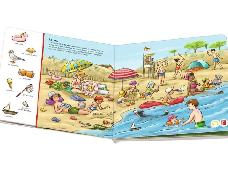 tiptoi Lernbuch Cherche et Trouve Les saisons -FR-